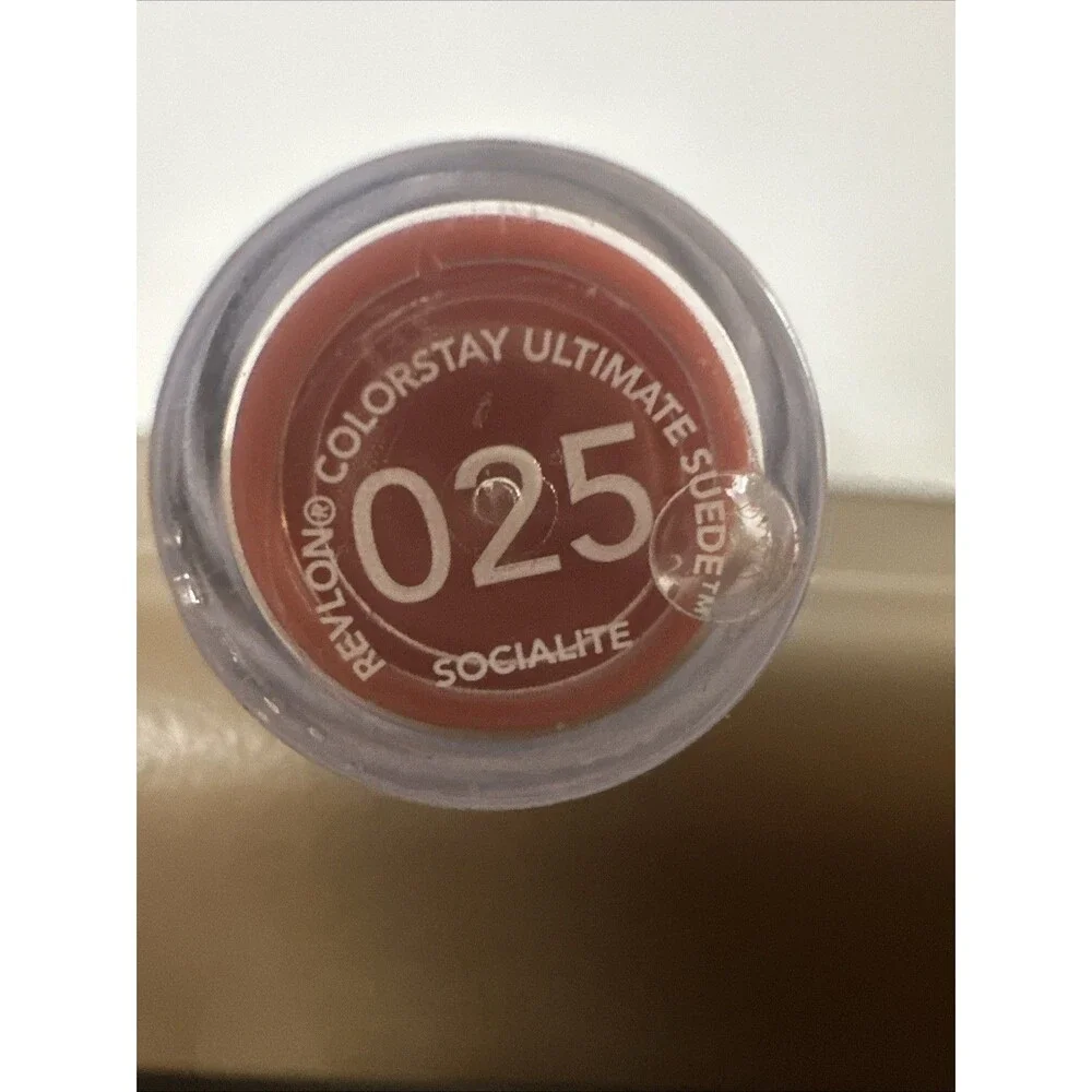 Revlon ColorStay Ultimate Suede Lipstick 025 Socialite New Sealed Discontinued